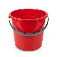 Galeata rotunda din plastic cu maner pentru curatenie 10 litri Adison